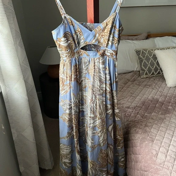 Banana Republic Cotton Silk Maxi Dress - Picture 4 of 7